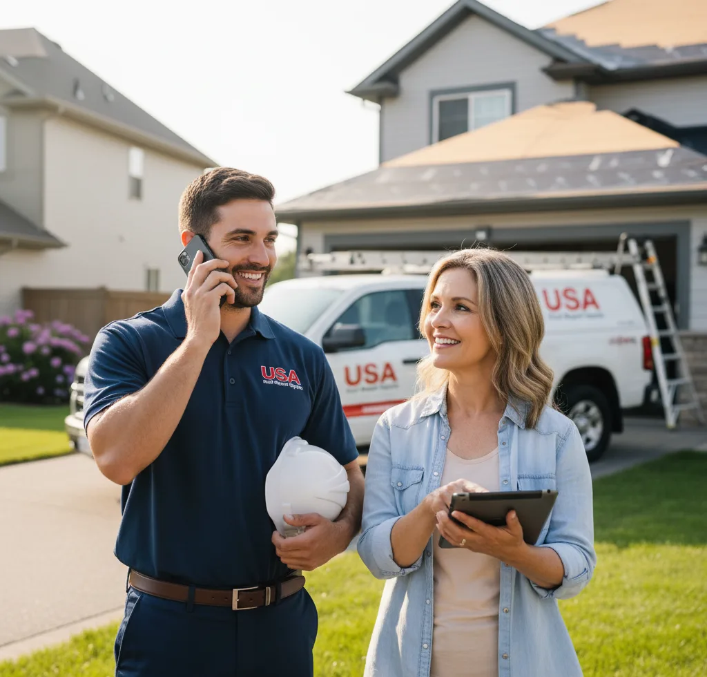 USA Roof Repair Experts customer support in Hardinsburg